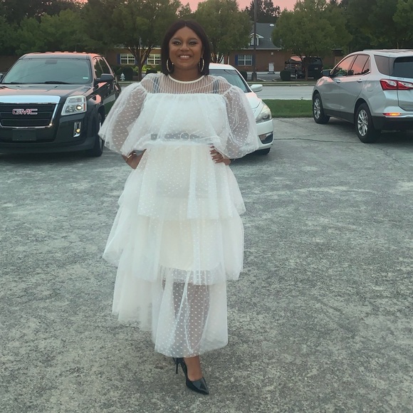 Shein Ruffle Dress - Picture 4 of 6